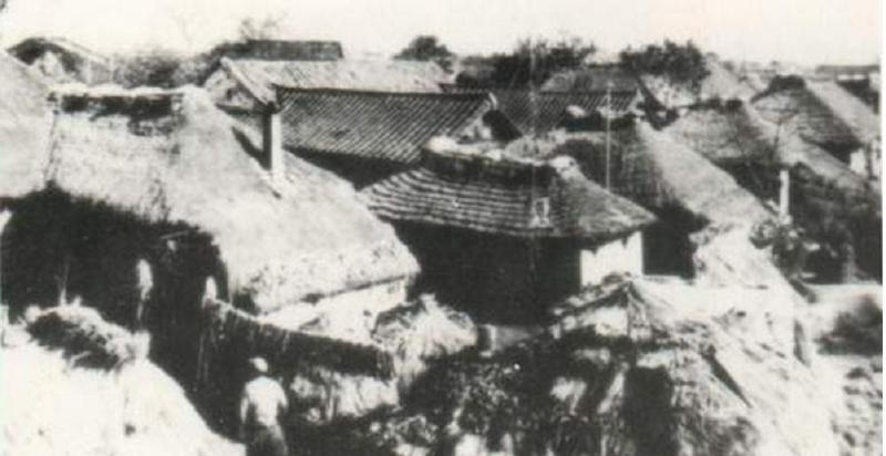 50年代老嘉定县望新乡的农民住宅。